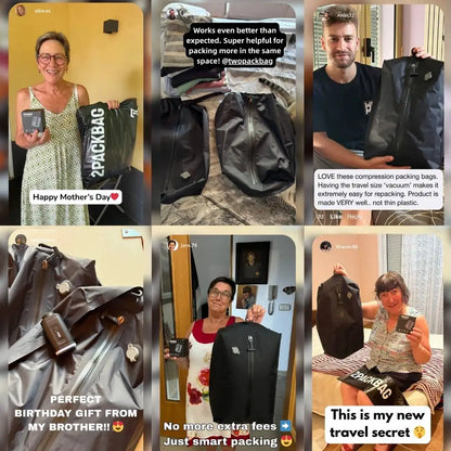 2PackBag™ - Pack More, Pay Less